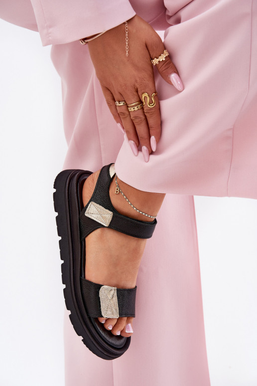 Pealistesandaalid Pealiste omad platvormiga Zazoo 40443 msuud Pealistesandaalid Pealiste omad platvormiga Zazoo 40443 msuud