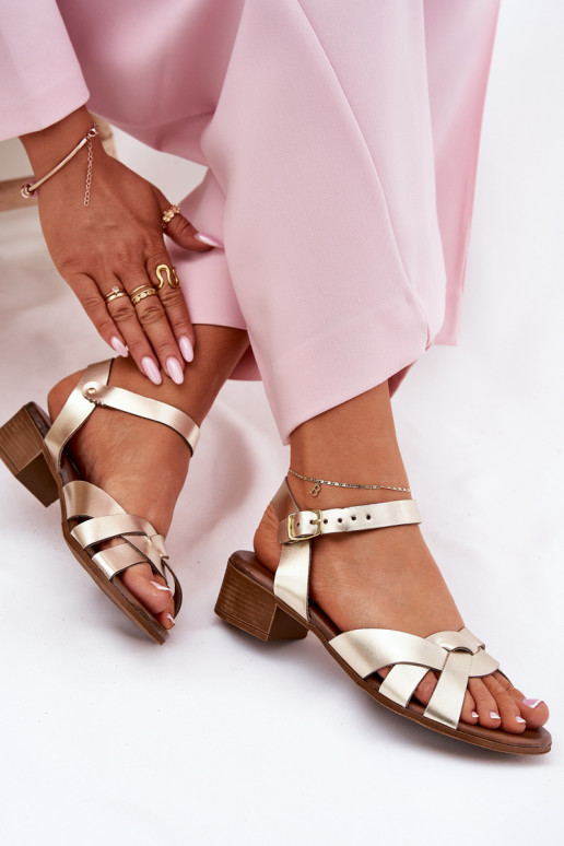 Pealistesandaalid Peal Õrnm Obcasie Zazoo 40372 Kuldset värvi Pealistesandaalid Peal Õrnm Obcasie Zazoo 40372 Kuldset värvi