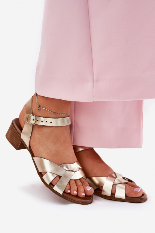 Pealistesandaalid Peal Õrnm Obcasie Zazoo 40372 Kuldset värvi Pealistesandaalid Peal Õrnm Obcasie Zazoo 40372 Kuldset värvi