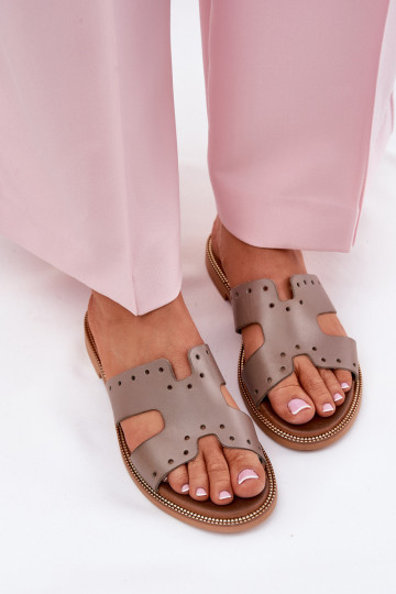 Zazoo 40326 Pealiste omad Sussid Dekoratiivsete väljalõigetega beeži värvi