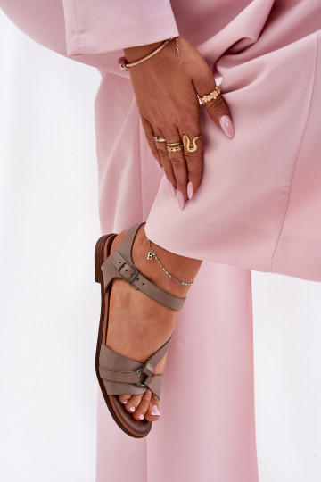 Zazoo 40182 Pealistesandaalid Pealiste omad beeži värvi 2