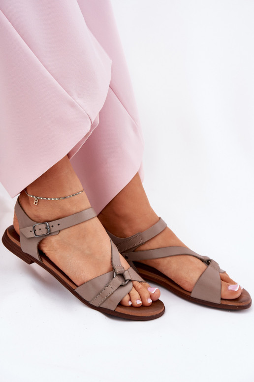 Zazoo 40182 Pealistesandaalid Pealiste omad beeži värvi Zazoo 40182 Pealistesandaalid Pealiste omad beeži värvi