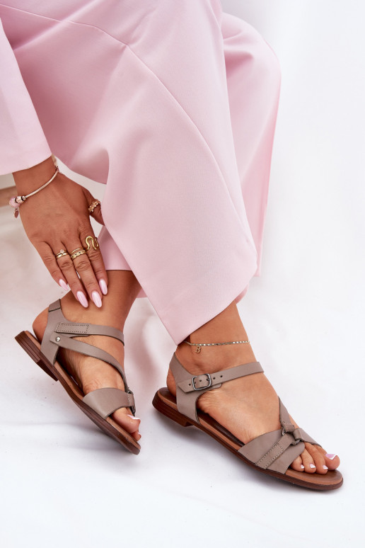 Zazoo 40182 Pealistesandaalid Pealiste omad beeži värvi Zazoo 40182 Pealistesandaalid Pealiste omad beeži värvi