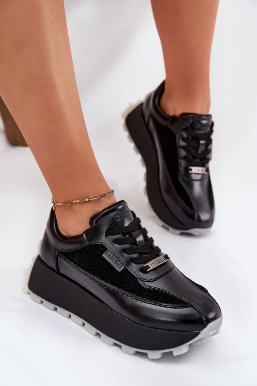 Pealhk Pealiste omad Sneakers tüüpi jalanõud platvormiga Big Star RR274873 HI-POLY SYSTEM msuud Pealhk Pealiste omad Sneakers tüüpi jalanõud platvormiga Big Star RR274873 HI-POLY SYSTEM msuud