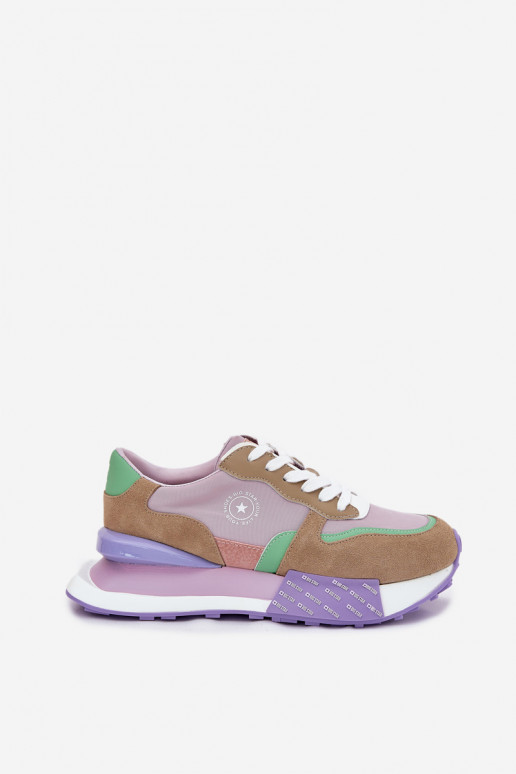 seemisnakhsed Sneakers tüüpi jalanõud Pealiste omad platvormiga Big Star RR274815 HI-POLY SYSTEM Tumeroosad värvi seemisnakhsed Sneakers tüüpi jalanõud Pealiste omad platvormiga Big Star RR274815 HI-POLY SYSTEM Tumeroosad värvi