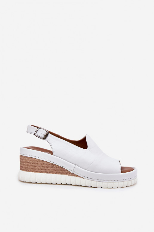 Pealistesandaalid Pealhk Kiilu peal Artiker 56C0918 valget värvi Pealistesandaalid Pealhk Kiilu peal Artiker 56C0918 valget värvi