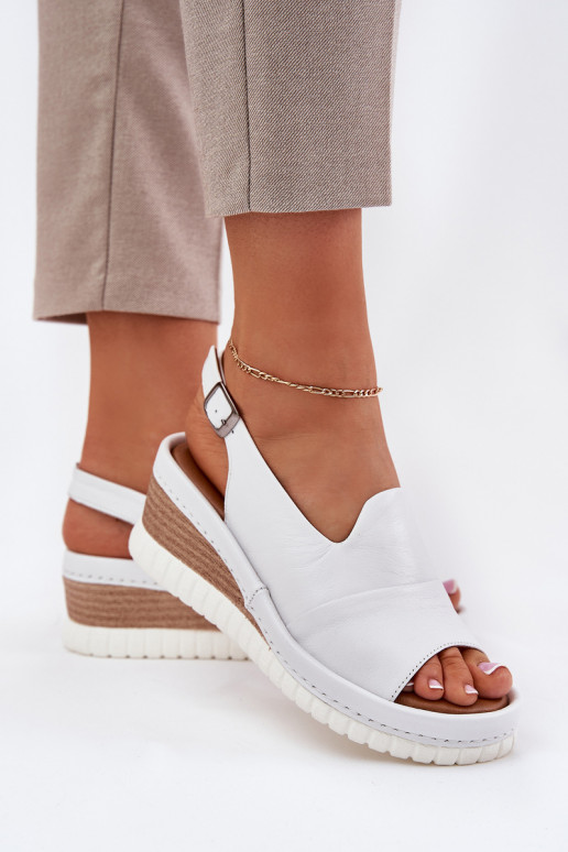 Pealistesandaalid Pealhk Kiilu peal Artiker 56C0918 valget värvi Pealistesandaalid Pealhk Kiilu peal Artiker 56C0918 valget värvi