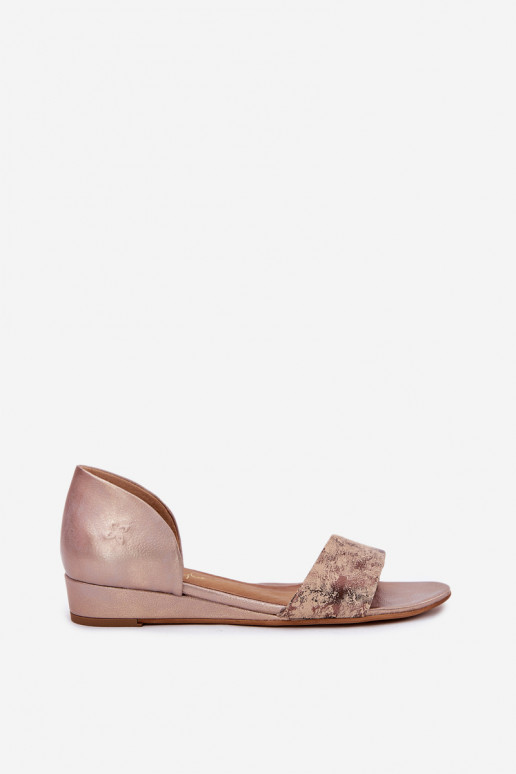 Pealistesandaalid Sellel onciejka 01971-71 Kuldset värvi Pealistesandaalid Sellel onciejka 01971-71 Kuldset värvi