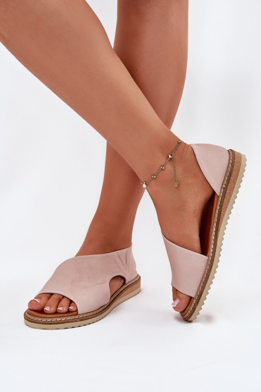 Pealistesandaalid Pealiste omad Artiker 46C1018 Heleroosat värvi Pealistesandaalid Pealiste omad Artiker 46C1018 Heleroosat värvi