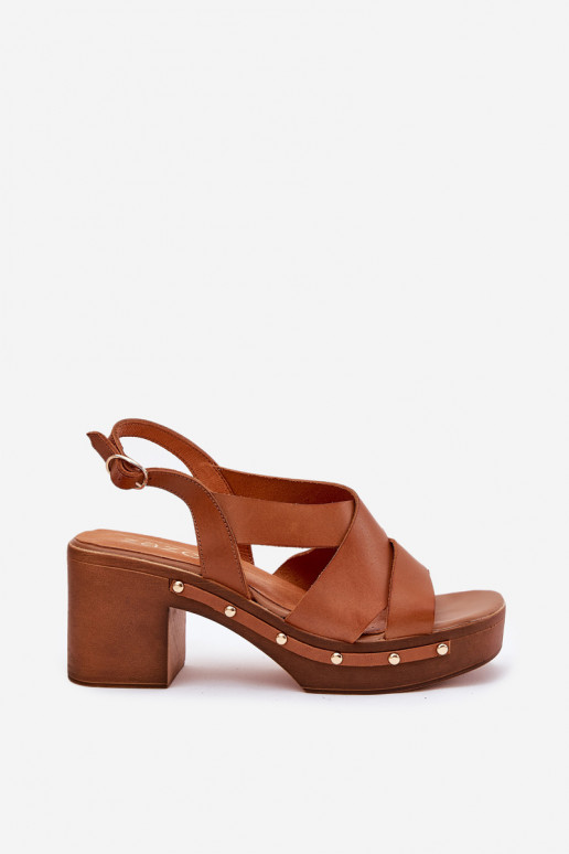 Pealistesandaalid Zazoo 1081 pruunid värvi Pealistesandaalid Zazoo 1081 pruunid värvi