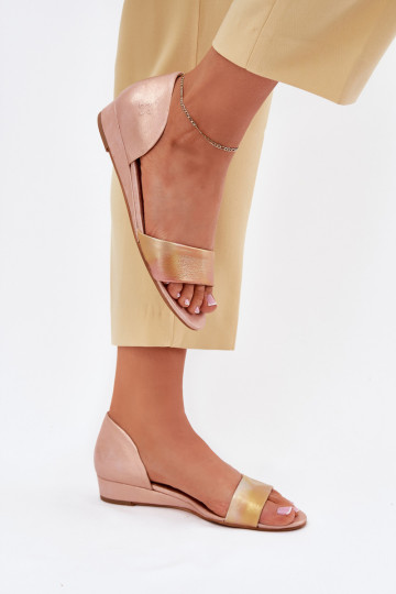 Pealistesandaalid Sellel onciejka 01971-72 Kuldset värvi