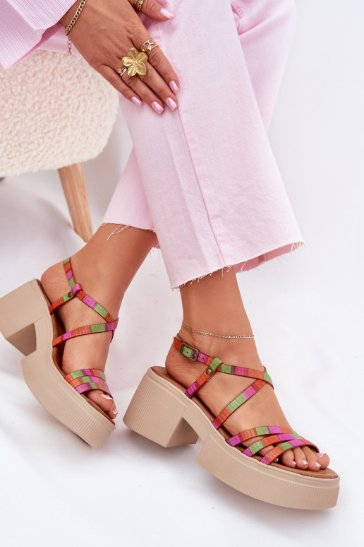 Pealistesandaalid Pealiste omad Sellel onciejka 06990-39 Mitmevärvilised Pealistesandaalid Pealiste omad Sellel onciejka 06990-39 Mitmevärvilised