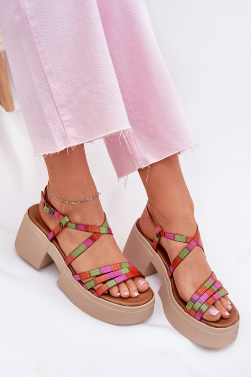 Pealistesandaalid Pealiste omad Sellel onciejka 06990-39 Mitmevärvilised Pealistesandaalid Pealiste omad Sellel onciejka 06990-39 Mitmevärvilised