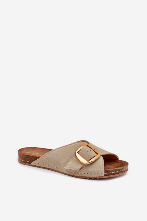 Plätud naturaalsest nahast Kuldse pandlaga Sellel onciejka 07000-22 Pistacjosissee