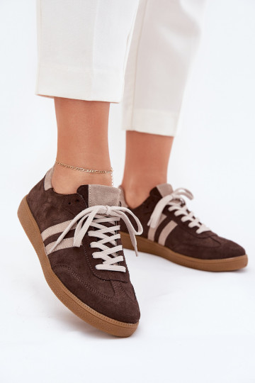 Zazoo N1068 seemisnakhsed Sellel ondal Sneakers tüüpi jalanõud Pealiste omad Czekoladosissee 2