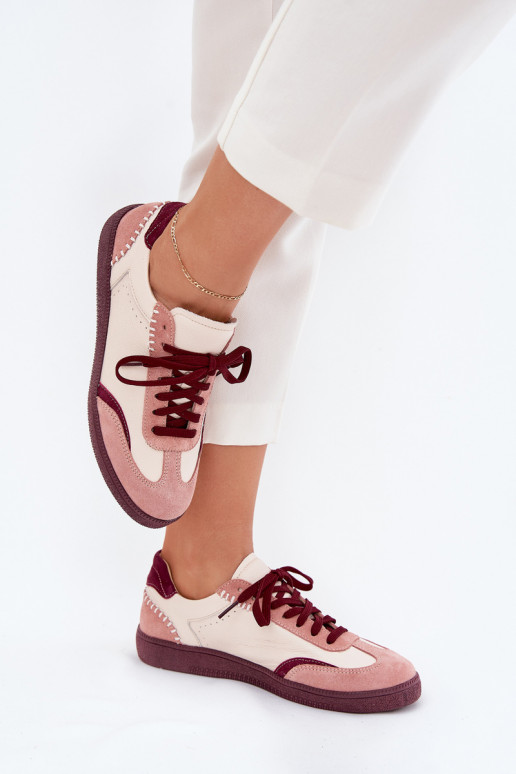 Pealhk Sneakers tüüpi jalanõud Pealiste omad Zazoo N1202 Tumeroosad värvi Pealhk Sneakers tüüpi jalanõud Pealiste omad Zazoo N1202 Tumeroosad värvi