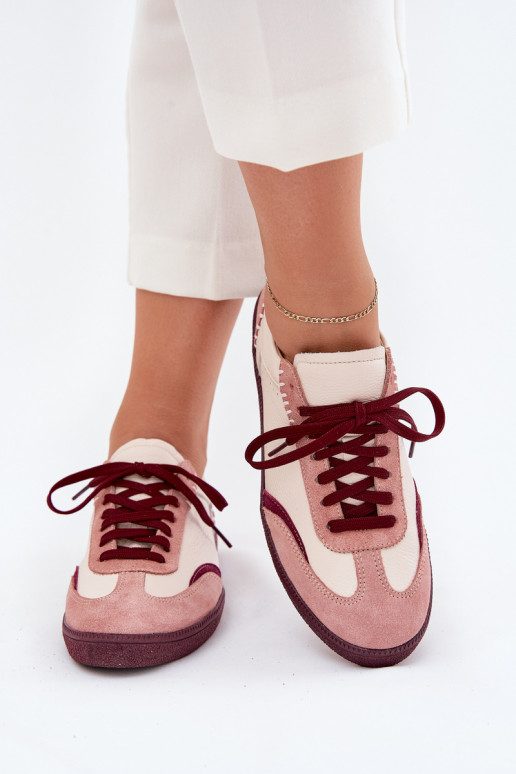 Pealhk Sneakers tüüpi jalanõud Pealiste omad Zazoo N1202 Tumeroosad värvi Pealhk Sneakers tüüpi jalanõud Pealiste omad Zazoo N1202 Tumeroosad värvi