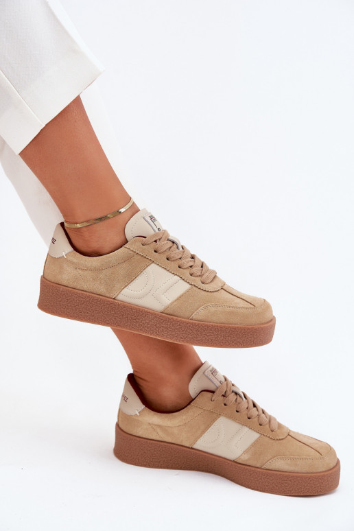 seemisnakhsed Sneakers tüüpi jalanõud Pealiste omad Daniel Lopez Just Dare SS2D4022 beeži värvi seemisnakhsed Sneakers tüüpi jalanõud Pealiste omad Daniel Lopez Just Dare SS2D4022 beeži värvi