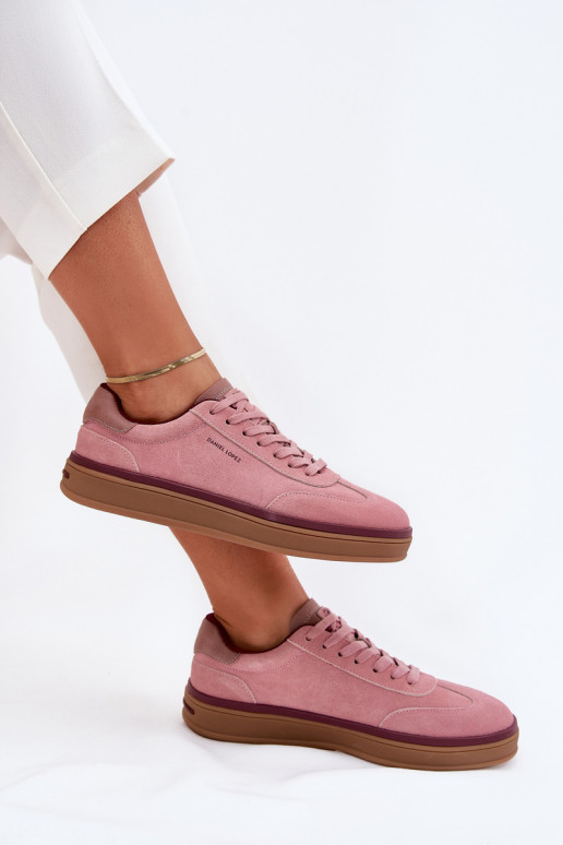 seemisnakhsed Pealiste omad Sneakers tüüpi jalanõud Daniel Lopez Just Dare SS2D4010 Tumeroosad värvi seemisnakhsed Pealiste omad Sneakers tüüpi jalanõud Daniel Lopez Just Dare SS2D4010 Tumeroosad värvi