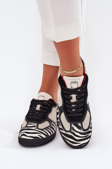 Sneakers tüüpi jalanõud Pealiste omad Daniel Lopez Just Dare SS2D4015 Zebra beeži värvi 2