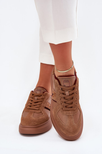 Pealhk Pealiste omad Sneakers tüüpi jalanõud platvormiga Daniel Lopez Just Dare SS2D4005 pruunid värvi 2