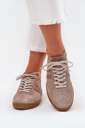 Zazoo N1068 seemisnakhsed Sellel ondal Sneakers tüüpi jalanõud Pealiste omad beeži värvi 2