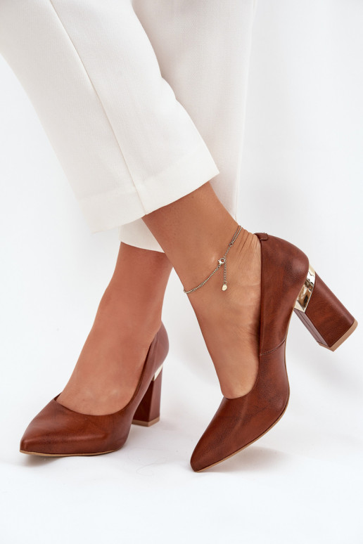 Pealhk Kingad Lesisseski 3117 tumepruuni värvi