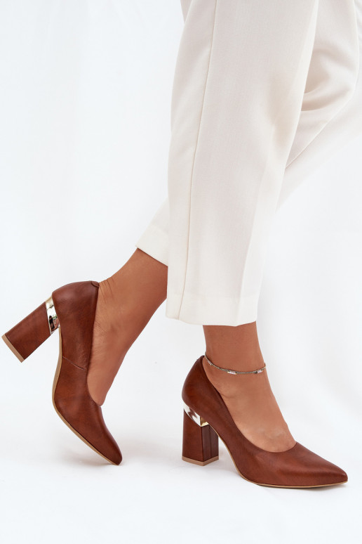 Pealhk Kingad Lesisseski 3117 tumepruuni värvi