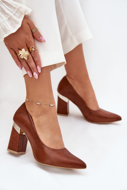 Pealhk Kingad Lesisseski 3117 tumepruuni värvi