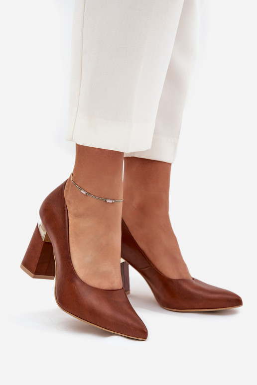 Pealhk Kingad Lesisseski 3117 tumepruuni värvi