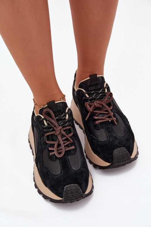 Pealhk Sneakers tüüpi jalanõud platvormiga Pealiste omad Big Star SS274628 HI-POLY SYSTEM msuud