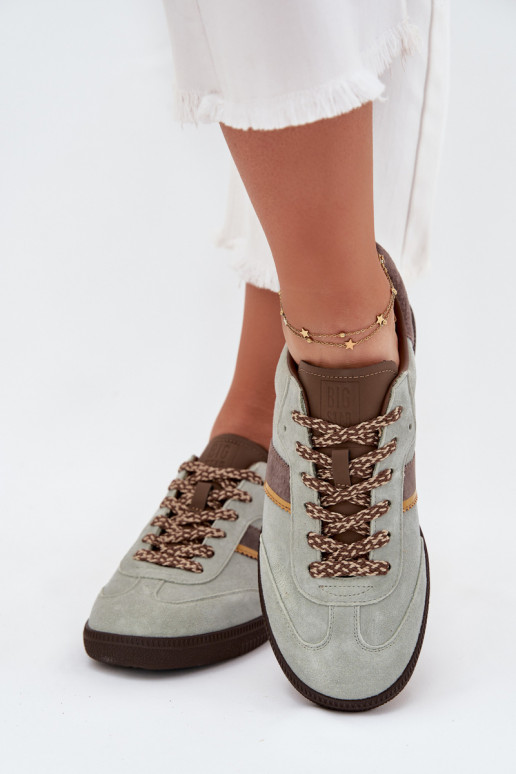 seemisnakhsed Sellel ondal Sneakers tüüpi jalanõud Pealiste omad Big Star SS274678 HI-POLY SYSTEM mündiroheline seemisnakhsed Sellel ondal Sneakers tüüpi jalanõud Pealiste omad Big Star SS274678 HI-POLY SYSTEM mündiroheline