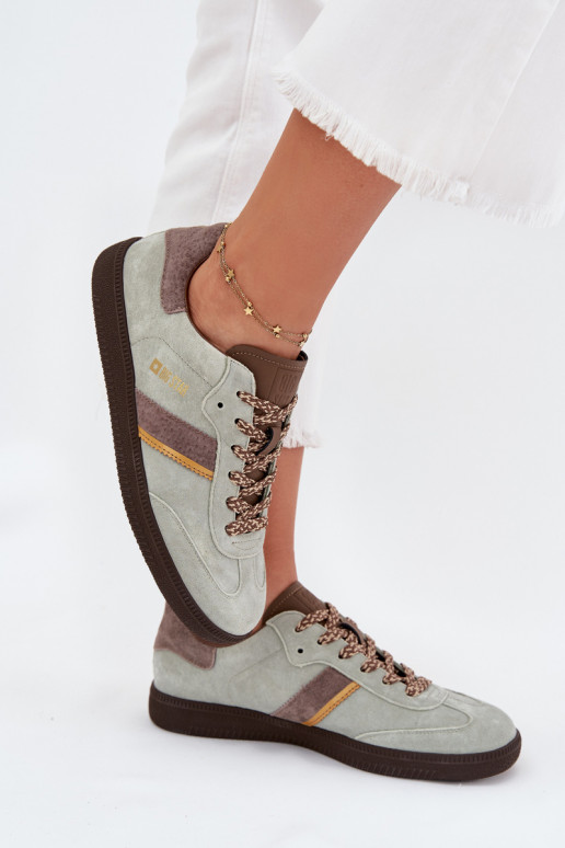 seemisnakhsed Sellel ondal Sneakers tüüpi jalanõud Pealiste omad Big Star SS274678 HI-POLY SYSTEM mündiroheline seemisnakhsed Sellel ondal Sneakers tüüpi jalanõud Pealiste omad Big Star SS274678 HI-POLY SYSTEM mündiroheline