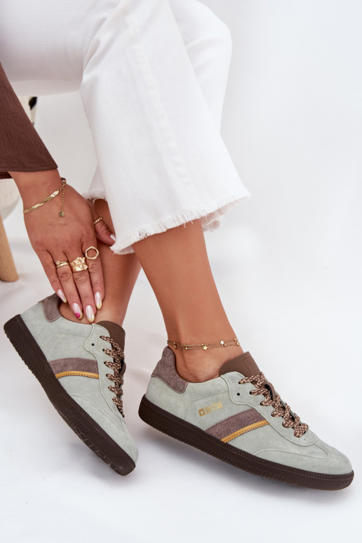 seemisnakhsed Sellel ondal Sneakers tüüpi jalanõud Pealiste omad Big Star SS274678 HI-POLY SYSTEM mündiroheline seemisnakhsed Sellel ondal Sneakers tüüpi jalanõud Pealiste omad Big Star SS274678 HI-POLY SYSTEM mündiroheline