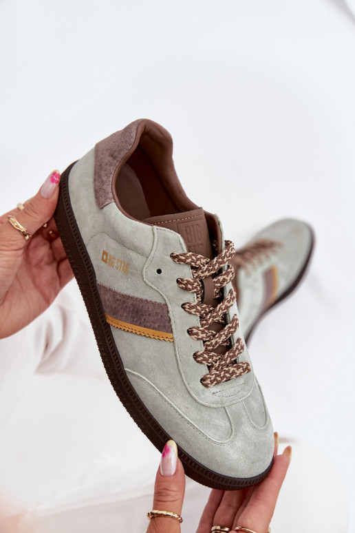 seemisnakhsed Sellel ondal Sneakers tüüpi jalanõud Pealiste omad Big Star SS274678 HI-POLY SYSTEM mündiroheline seemisnakhsed Sellel ondal Sneakers tüüpi jalanõud Pealiste omad Big Star SS274678 HI-POLY SYSTEM mündiroheline