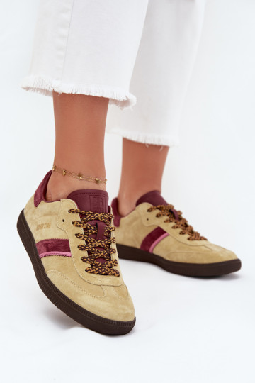 seemisnakhsed Sellel ondal Sneakers tüüpi jalanõud Pealiste omad Big Star SS274680 HI-POLY SYSTEM Laim