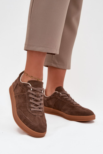 seemisnakhsed Sneakers tüüpi jalanõud Pealiste omad Big Star SS274676 HI-POLY SYSTEM pruunid värvi 2