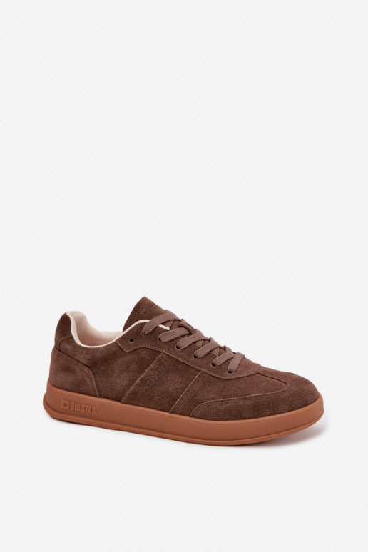 seemisnakhsed Sneakers tüüpi jalanõud Pealiste omad Big Star SS274676 HI-POLY SYSTEM pruunid värvi seemisnakhsed Sneakers tüüpi jalanõud Pealiste omad Big Star SS274676 HI-POLY SYSTEM pruunid värvi