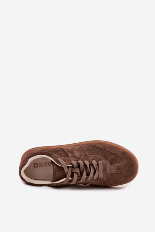 seemisnakhsed Sneakers tüüpi jalanõud Pealiste omad Big Star SS274676 HI-POLY SYSTEM pruunid värvi seemisnakhsed Sneakers tüüpi jalanõud Pealiste omad Big Star SS274676 HI-POLY SYSTEM pruunid värvi