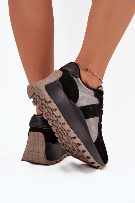 seemisnakhsed Sneakers tüüpi jalanõud Pealiste omad voodriga platvormiga Big Star OO274A217 HI-POLY SYSTEM msuud seemisnakhsed Sneakers tüüpi jalanõud Pealiste omad voodriga platvormiga Big Star OO274A217 HI-POLY SYSTEM msuud