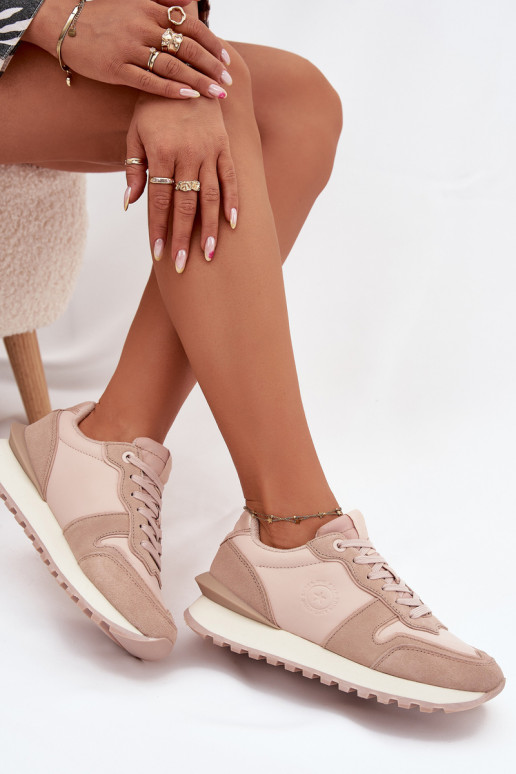 Pealhk Sneakers tüüpi jalanõud Pealiste omad Big Star OO274521 HI-POLY SYSTEM Nude Pealhk Sneakers tüüpi jalanõud Pealiste omad Big Star OO274521 HI-POLY SYSTEM Nude