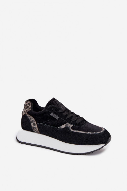 seemisnakhsed Sneakers tüüpi jalanõud Pealiste omad Big Star OO274A312 HI-POLY SYSTEM msuud leopardimustriga seemisnakhsed Sneakers tüüpi jalanõud Pealiste omad Big Star OO274A312 HI-POLY SYSTEM msuud leopardimustriga