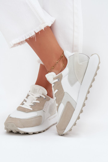 Pealhk Sneakers tüüpi jalanõud Pealiste omad Big Star OO274563 Hi-Poly System valget värvi 2