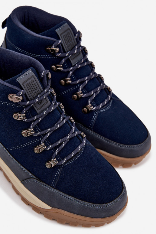 seemisnakhsed matkasaapad meeste omad Big Star SS174264 tumesinist värvi seemisnakhsed matkasaapad meeste omad Big Star SS174264 tumesinist värvi