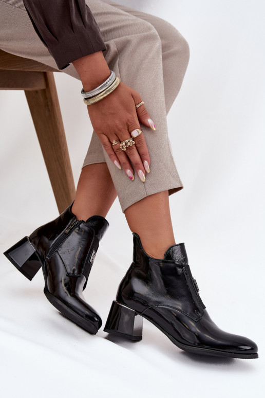 Pealhk Laque Pealiste poolsaapad Klockis Koos Ornate Detalem voodriga Zazoo 60560 msuud Pealhk Laque Pealiste poolsaapad Klockis Koos Ornate Detalem voodriga Zazoo 60560 msuud