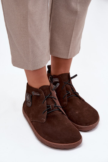 seemisnakhsed jalatsid Barefoot Pealiste omad Koos Ornate Detalem Zazoo 30072 Czekoladosissee