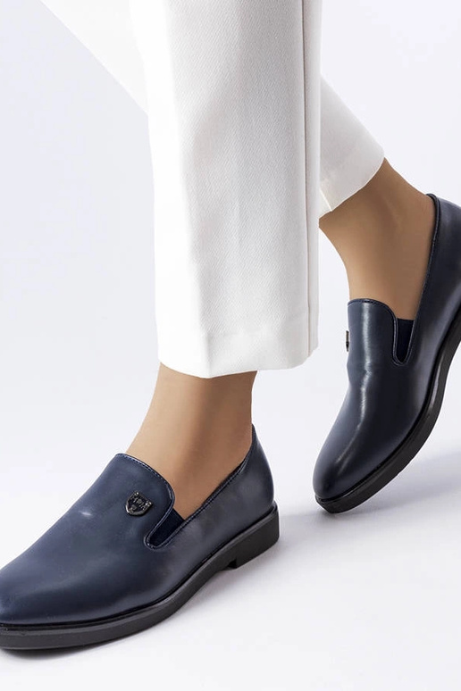 Tummansiniset sileät nilkkurit Concord Tummansiniset sileät nilkkurit Concord