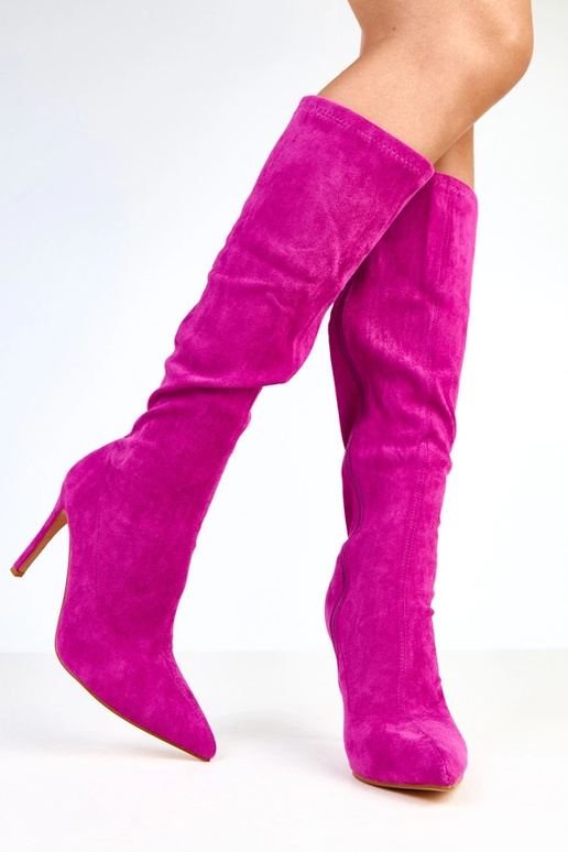 Violetti korkokenkä polven ylle Brooke Violetti korkokenkä polven ylle Brooke