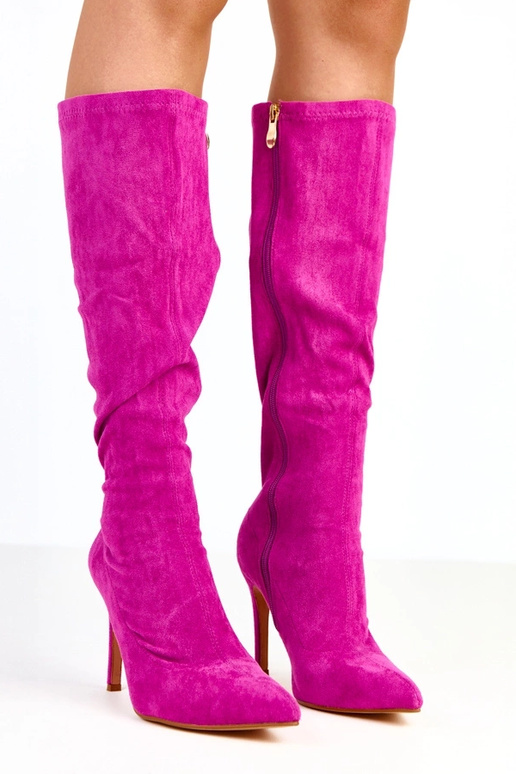 Violetti korkokenkä polven ylle Brooke Violetti korkokenkä polven ylle Brooke