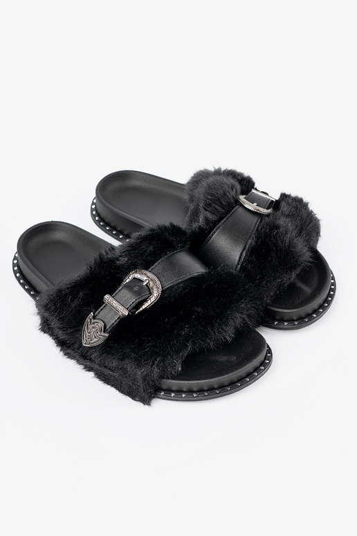 Sussid z ekofutra z dekoracyjną klamrą